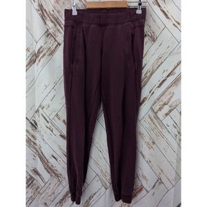 Lululemon Burgundy Joggers